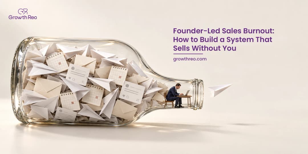 Founder-Led Sales Burnout: How to Build a System That Sells Without You
