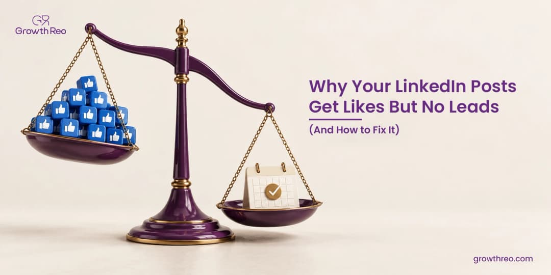 Why Your LinkedIn Posts Get Likes But No Leads (And How to Fix It)